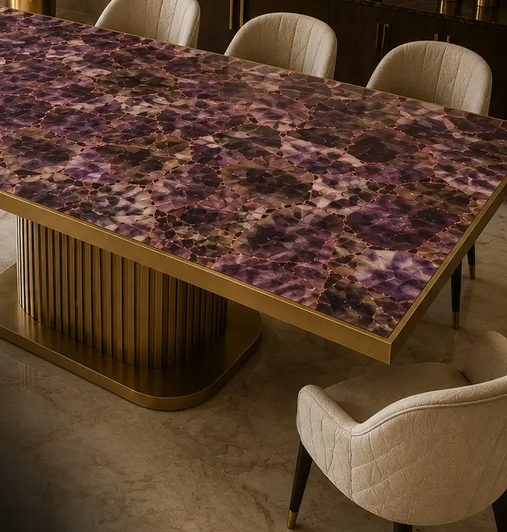Amethyst table top